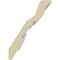 Ekena Millwork 4 7/8"H x 3 1/2"P x 6"F x 94 1/2"L Bedford Egg & Dart Crown Moulding MLD04X03X06BE - alternate 2